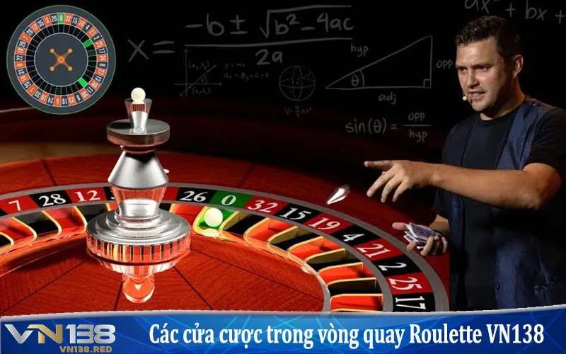 Giới thiệu các cửa cược khi tham gia quay roulette